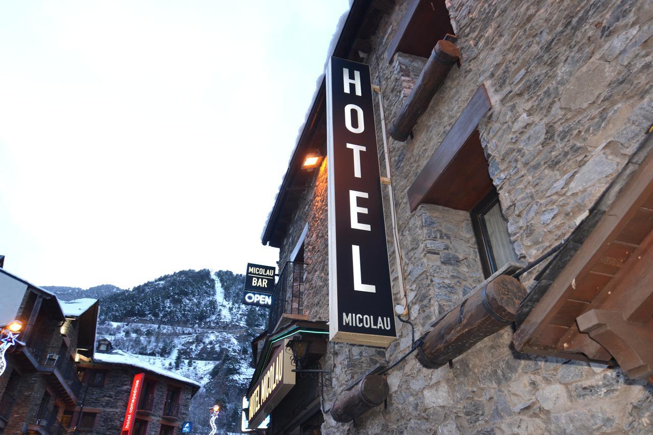 Hotel Micolau Arinsal Eksteriør bilde